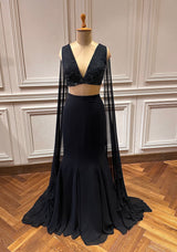 SAMPLE / BLACK SKIRT SET